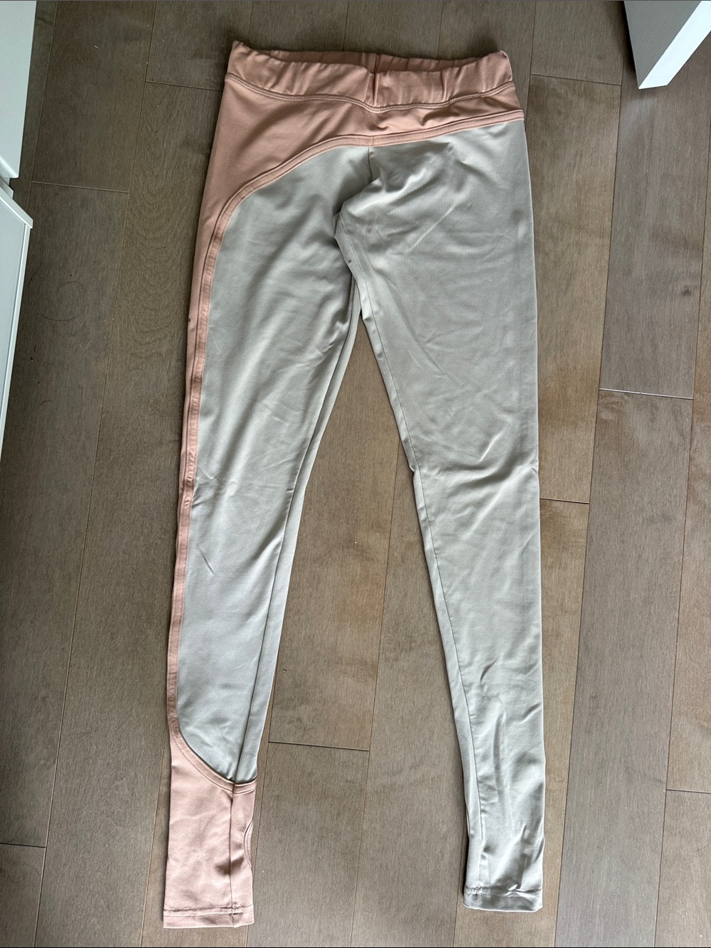 adidas Women’s Two-Tone Blush Pink and Grey Stir up Leggings